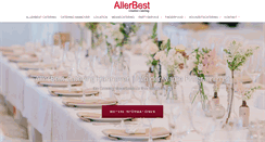 Desktop Screenshot of allerbest-catering.de